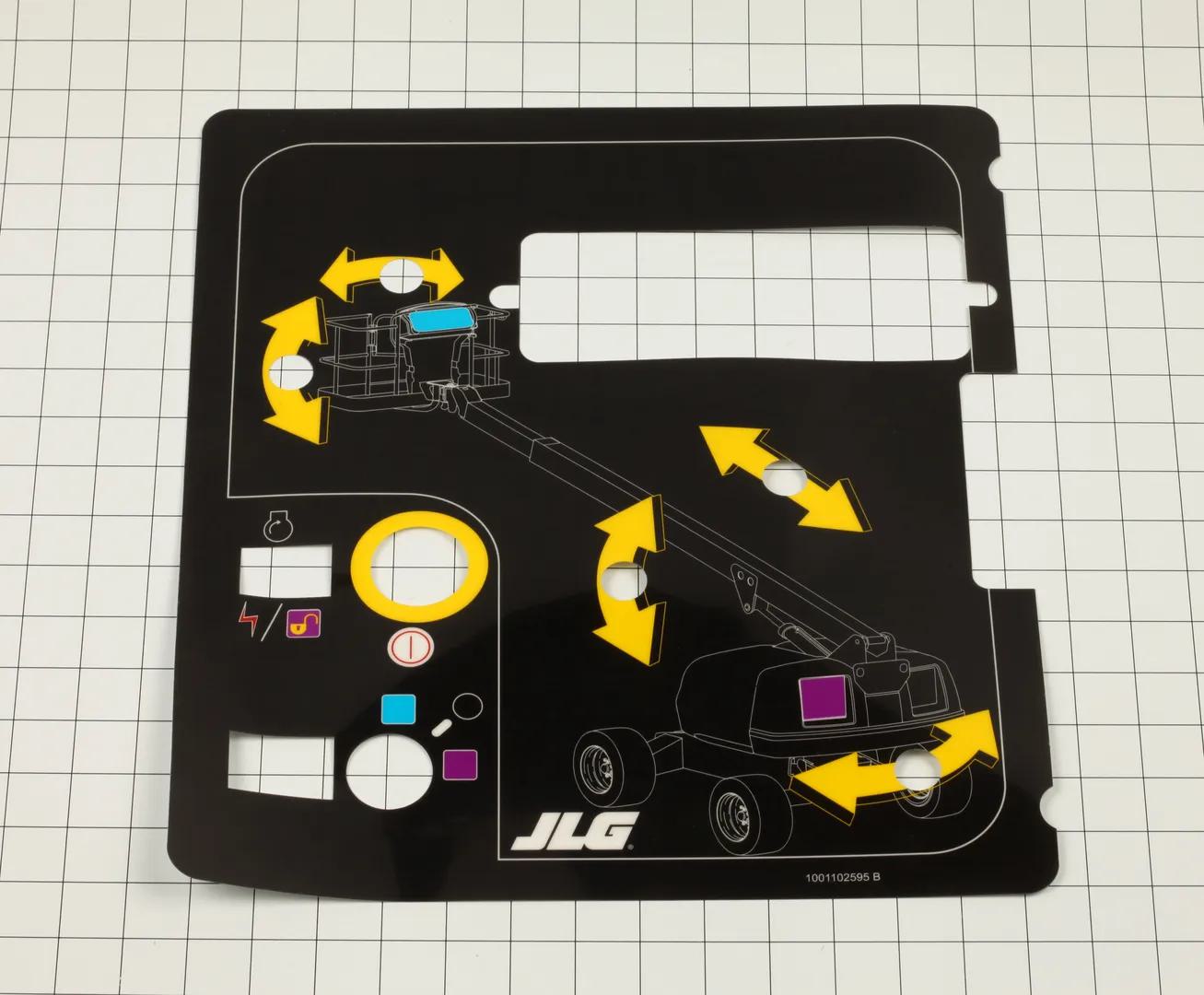 1001102595 | DECAL,MTB 400S