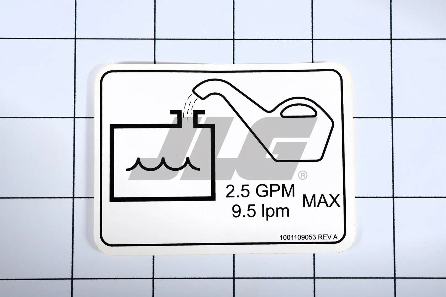 1001109053 | DECAL,COOLANT FILL