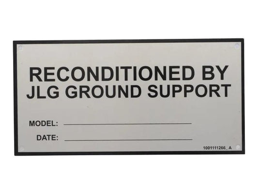 1001111266 | DECAL,JLG GROUND SUPPORT
