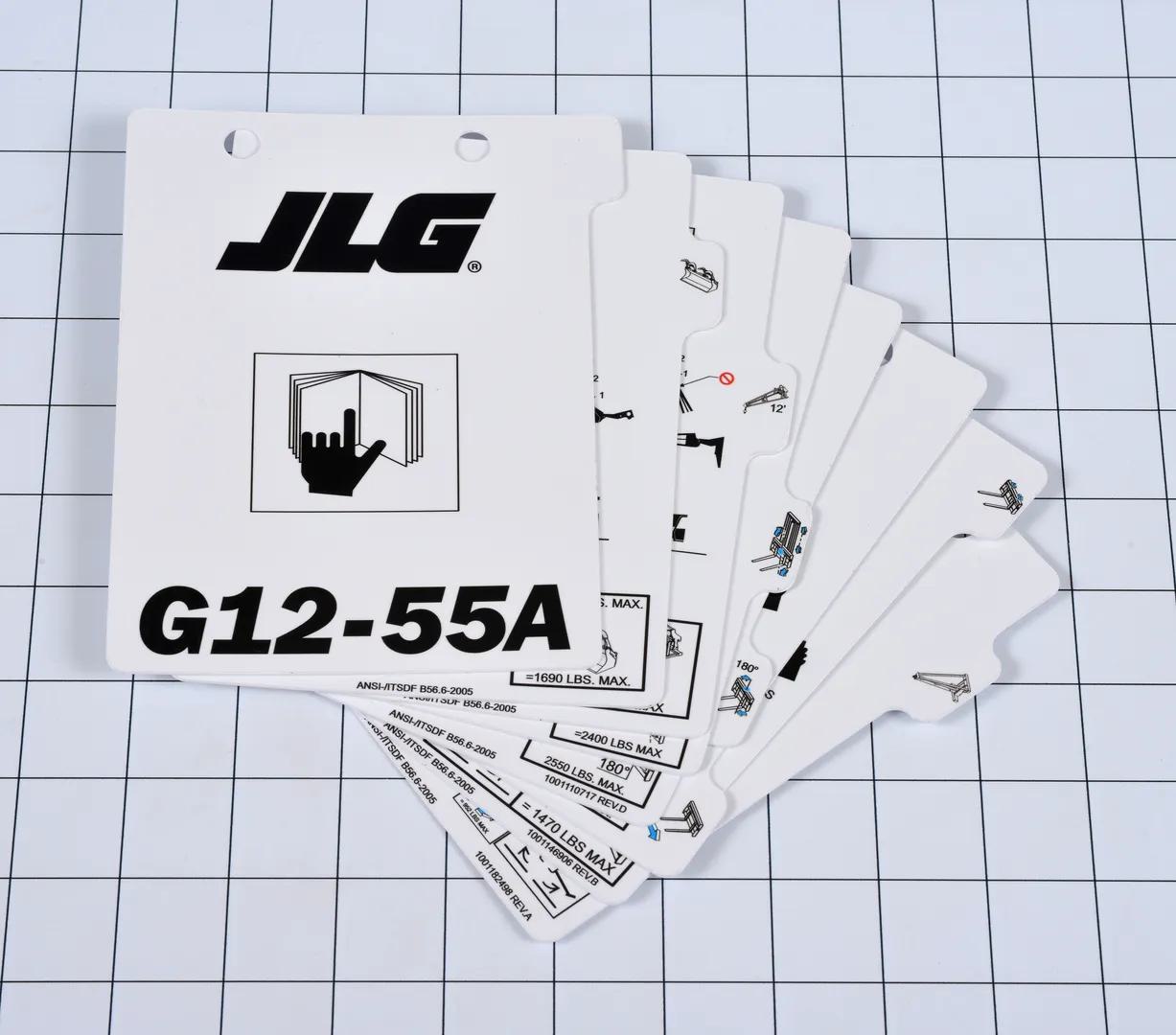 1001115540 | LOAD,BOOKLET G12-55A SUP.