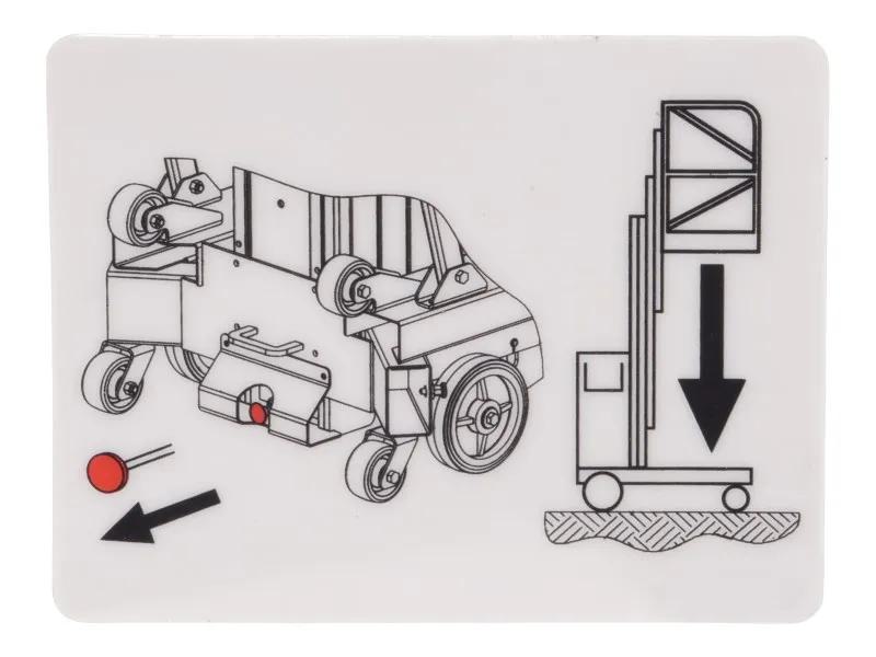 1001115864 | DECAL,MANUAL DESCENT