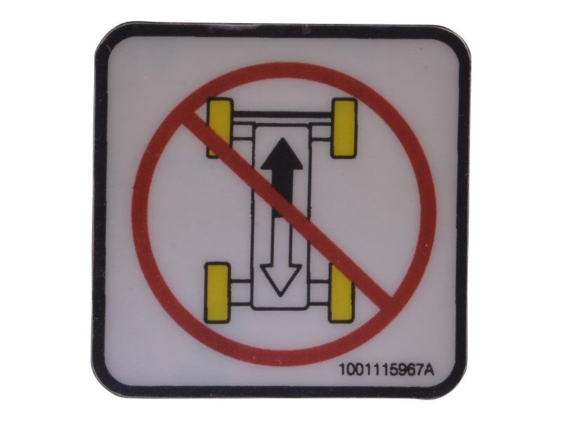 1001115967 | DECAL,CRIBBING OPTION