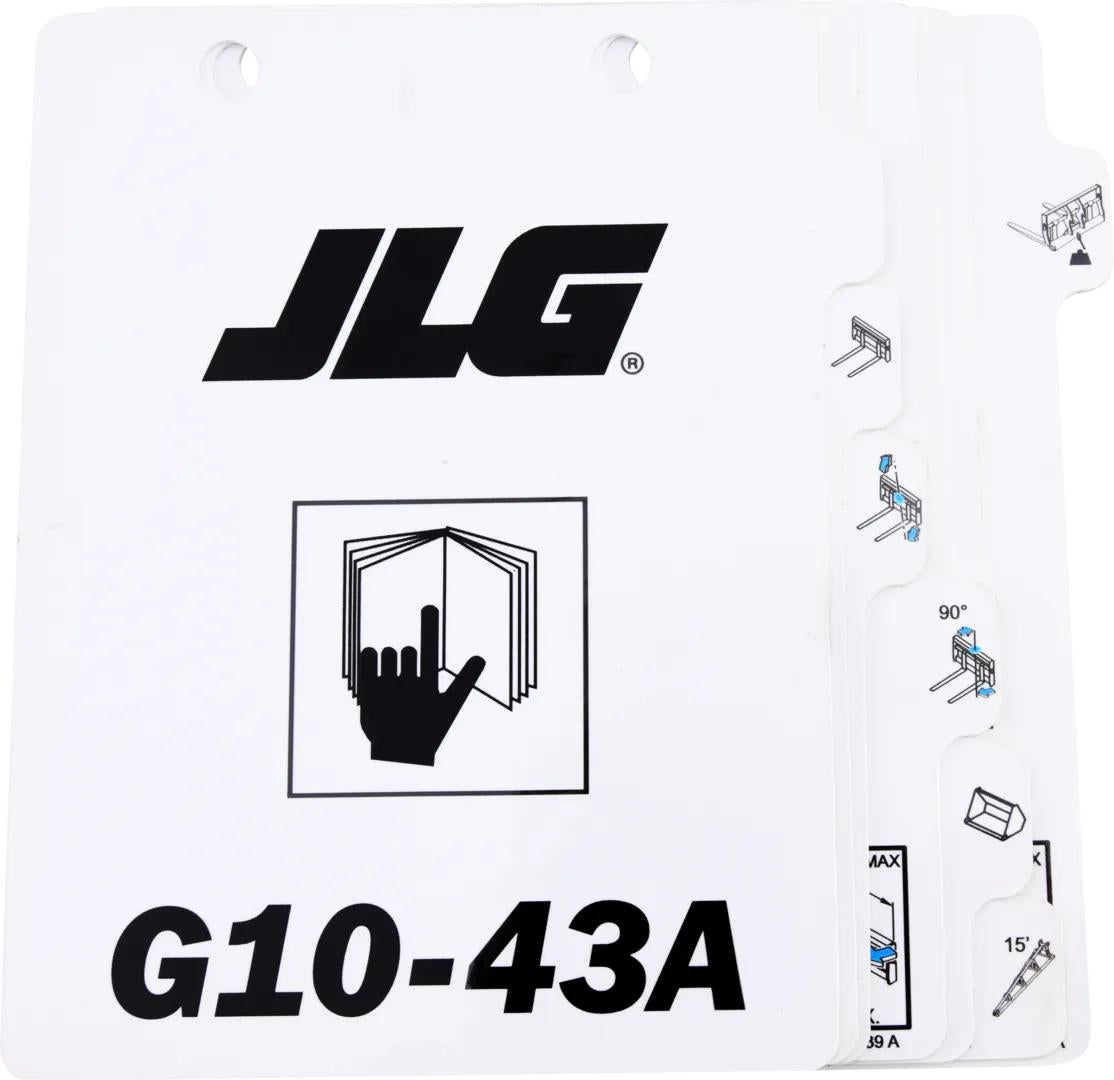 1001130935 | LOAD,CHART BOOKLET G10-43A