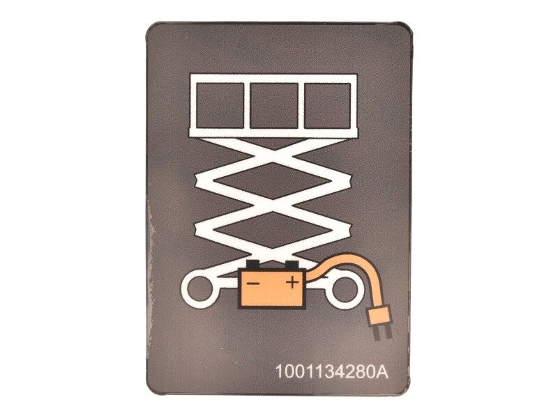 1001134280 | DECAL,CHARGER LABEL