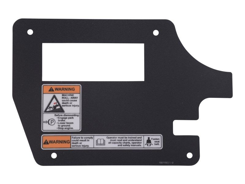 1001158319 | DECAL,OVERLAY LEFT HAND ANSI