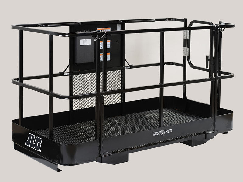 1001238653S | Fork Mounted Side Entrance Work Platform 48"x96" (4'x8')