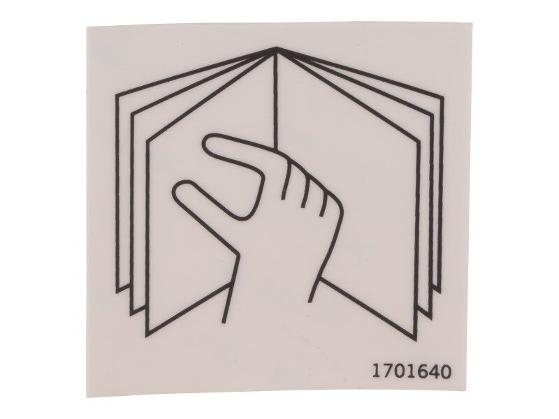 1701640 | DECAL, MANUAL