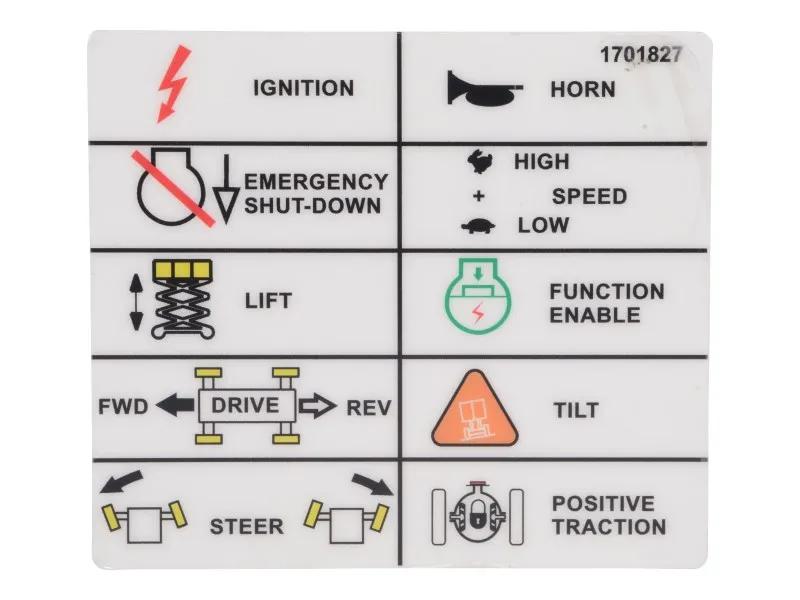 1701827 | DECAL,SYMBOL LEGEND