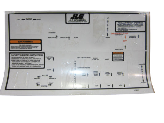 1702401 | DECAL, CONSOLE BOX