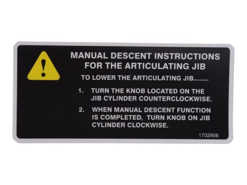 1702908 | DECAL, MAN DSCNT