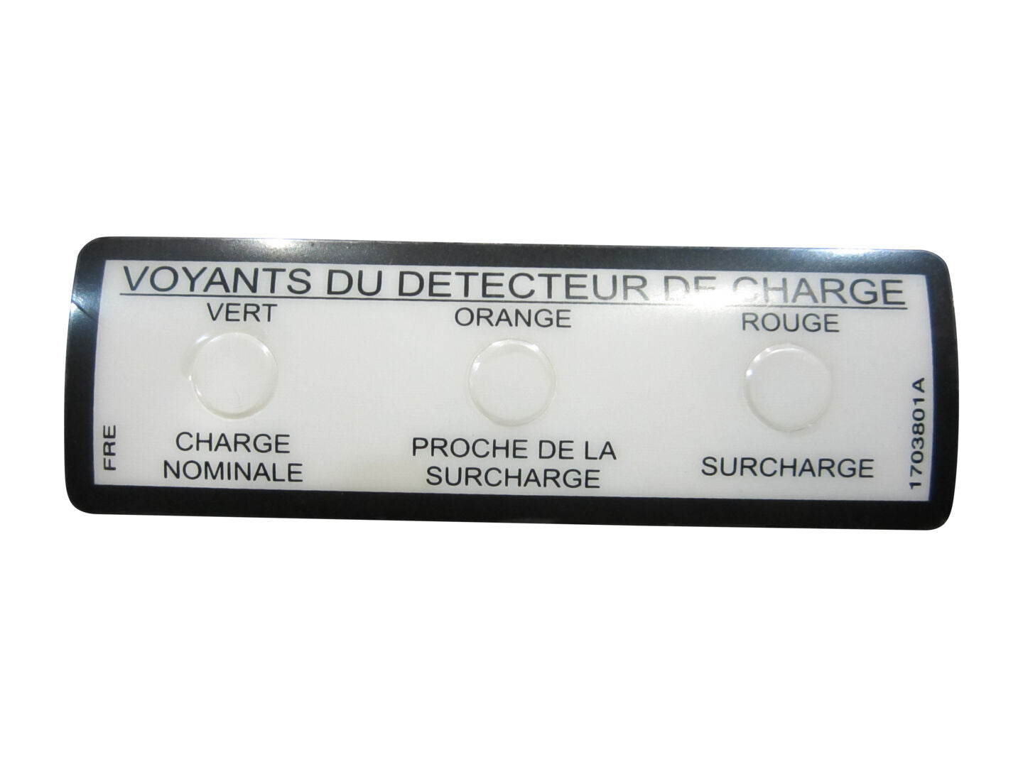 1703801 | DECAL,LOAD SENSING LIGHTS 600S