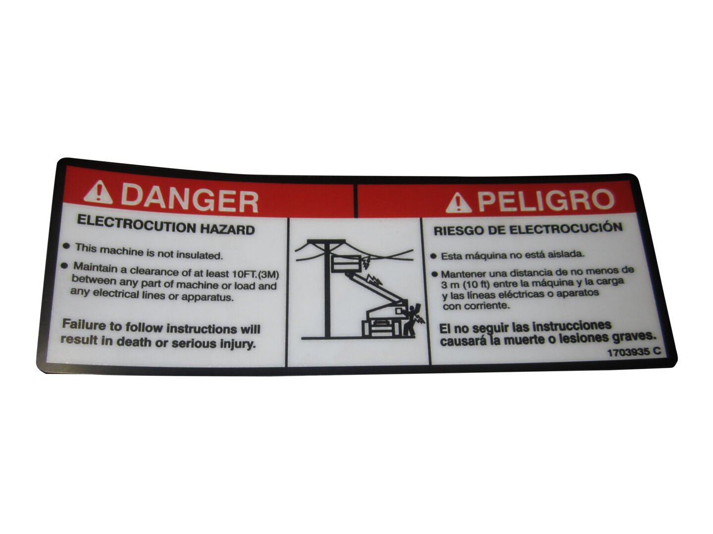 1703935 | DECAL,DANGER (DOM2)