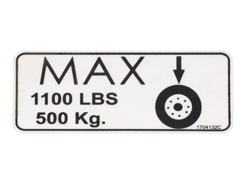 1704132 | DECAL,MAX TIRE