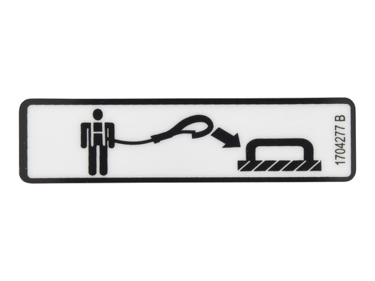 1704277 | JLG® Attach Lanyard Decal