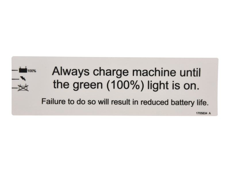 1705834 | DECAL,BATTERY CHARGING