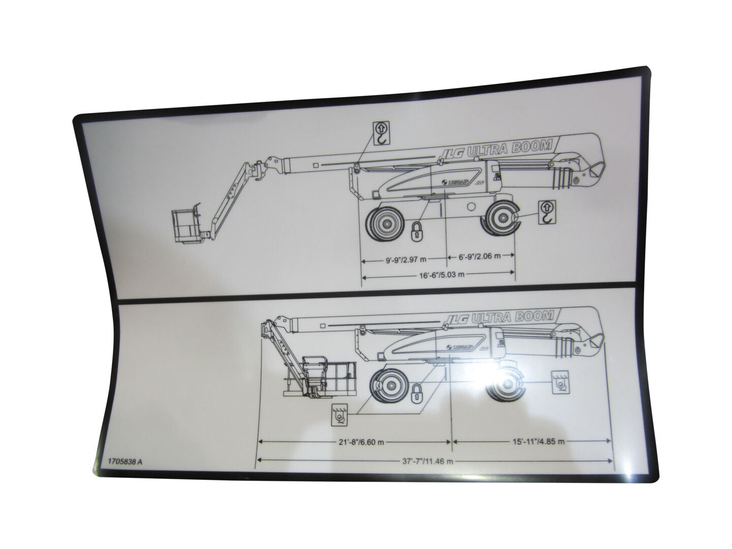 1705838 | DECAL,LIFT DIAGRAM (1250AJP)