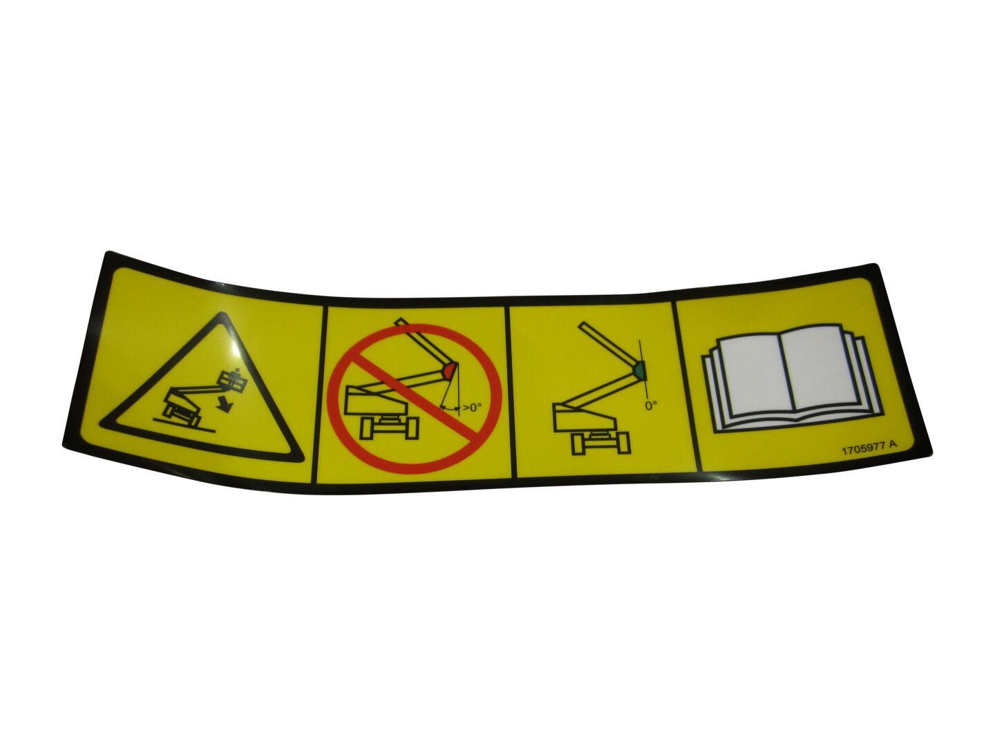 1705977 | DECAL, UPRIGHT LEVEL OVERIDE