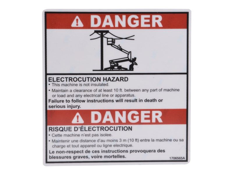 1706565 | DECAL,ELECTROCUTION