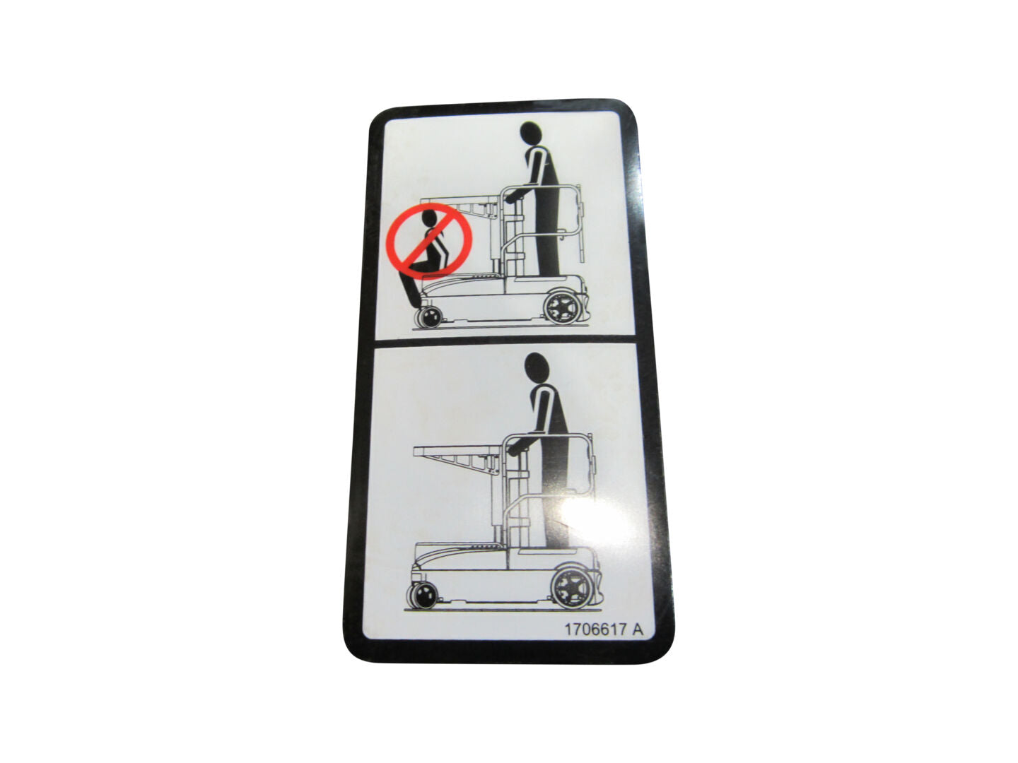 1706617 | DECAL,NO RIDERS