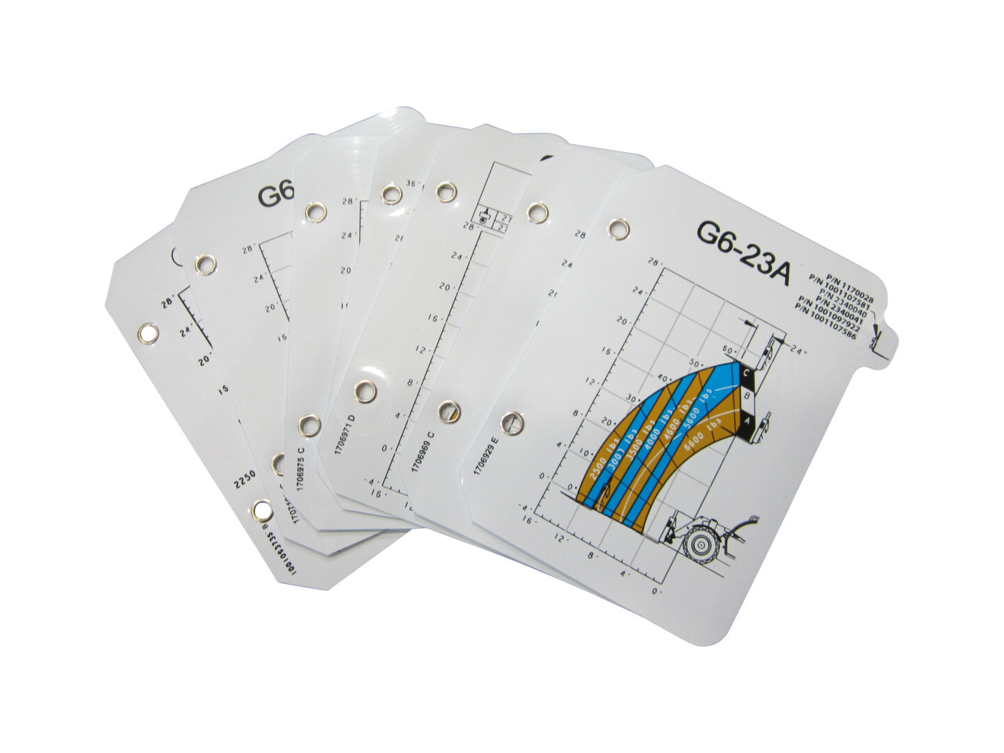 1706927 | LOAD CHART, KIT (G6-23A)