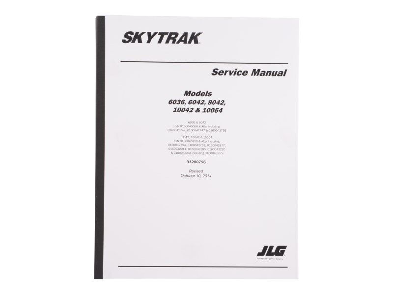 31200796 | 6036/42,8042,10042/54 SERV MNL