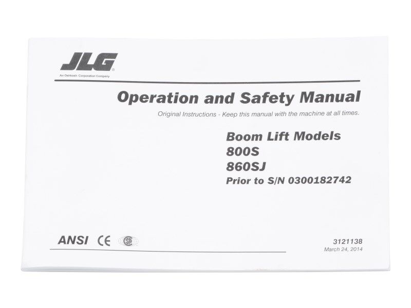 3121138 | 800S GBL OPER PRIOR SN 182743