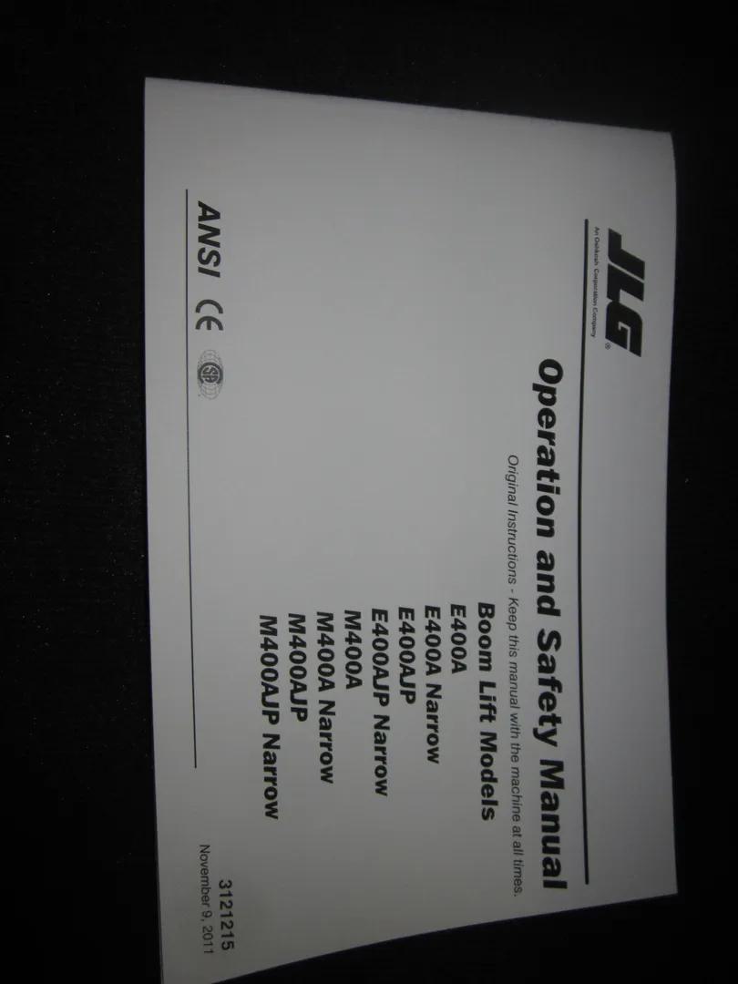 3121215 | E/M400 GBL OP PRIOR S/N189901