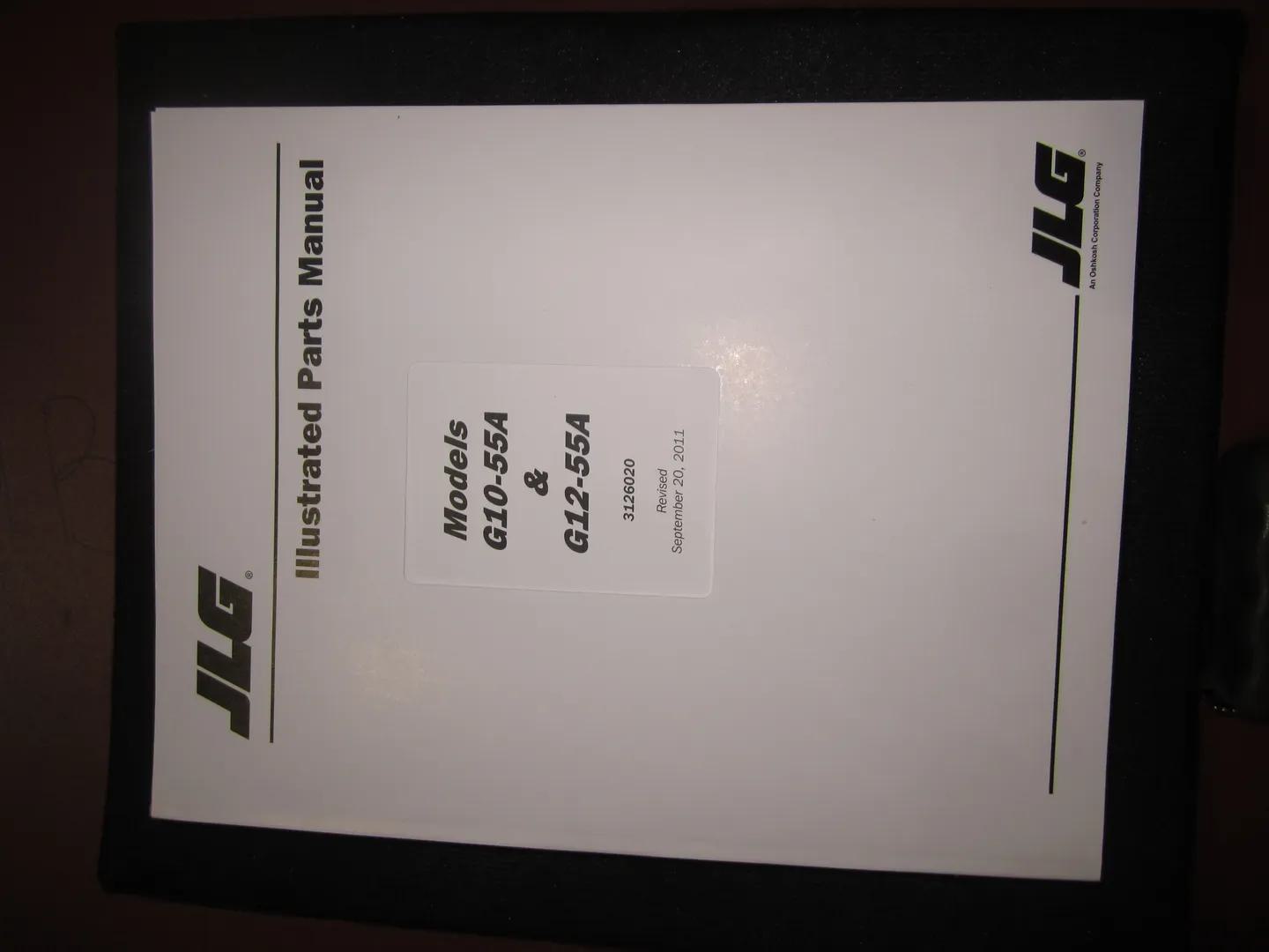 3126020 | MANUAL, G10/12-55A PARTS