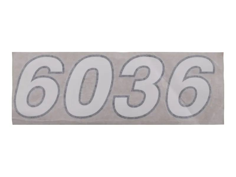 4110121 | DECAL 6036 MODEL NUMBER