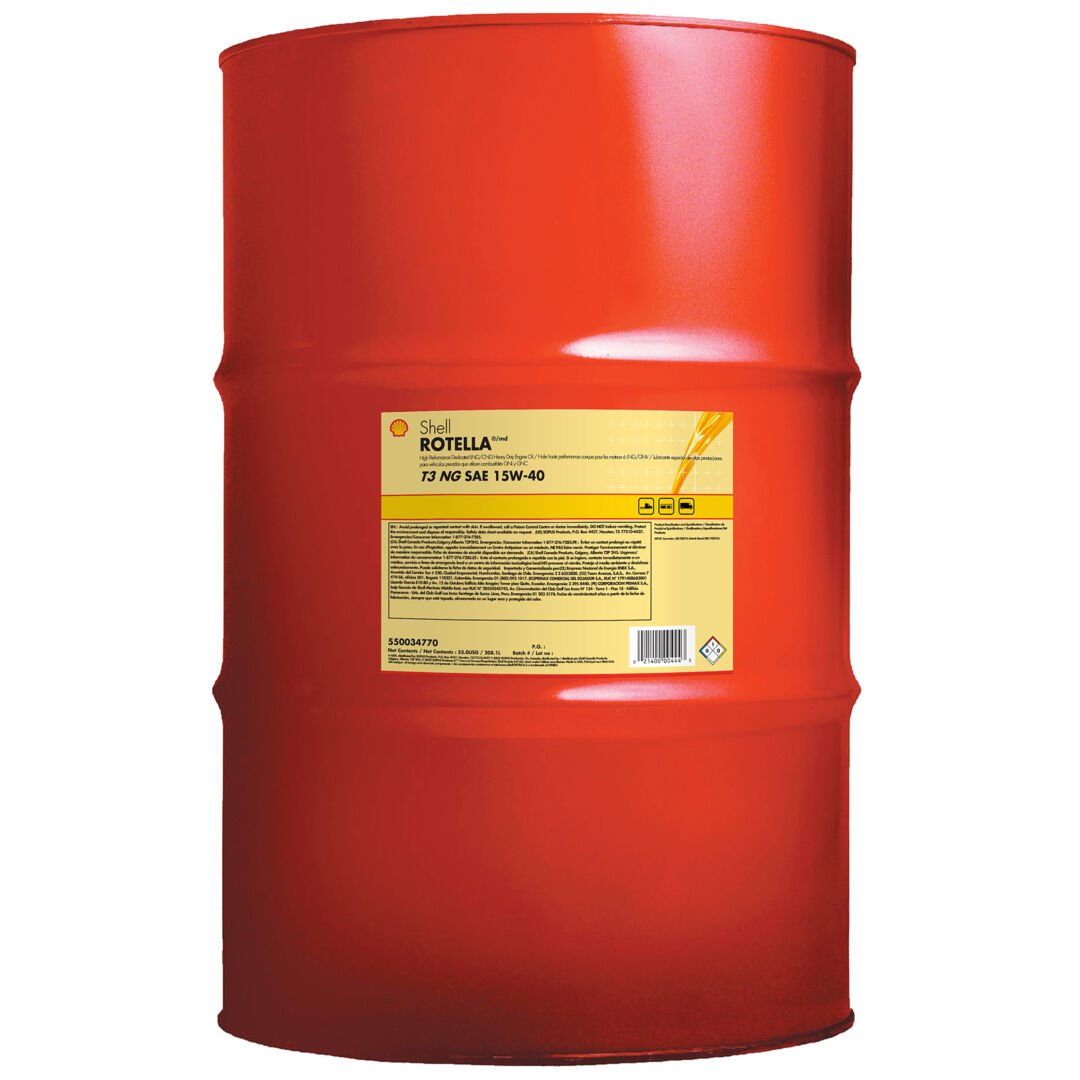 70013285 | Shell Rotella T3 NG 15W-40, 55 Gallon Drum