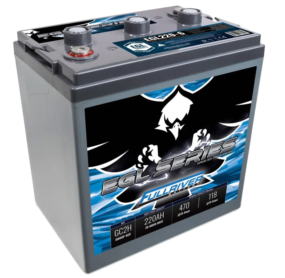 70014102 | Battery EGL220-6 GC2 FR AGM