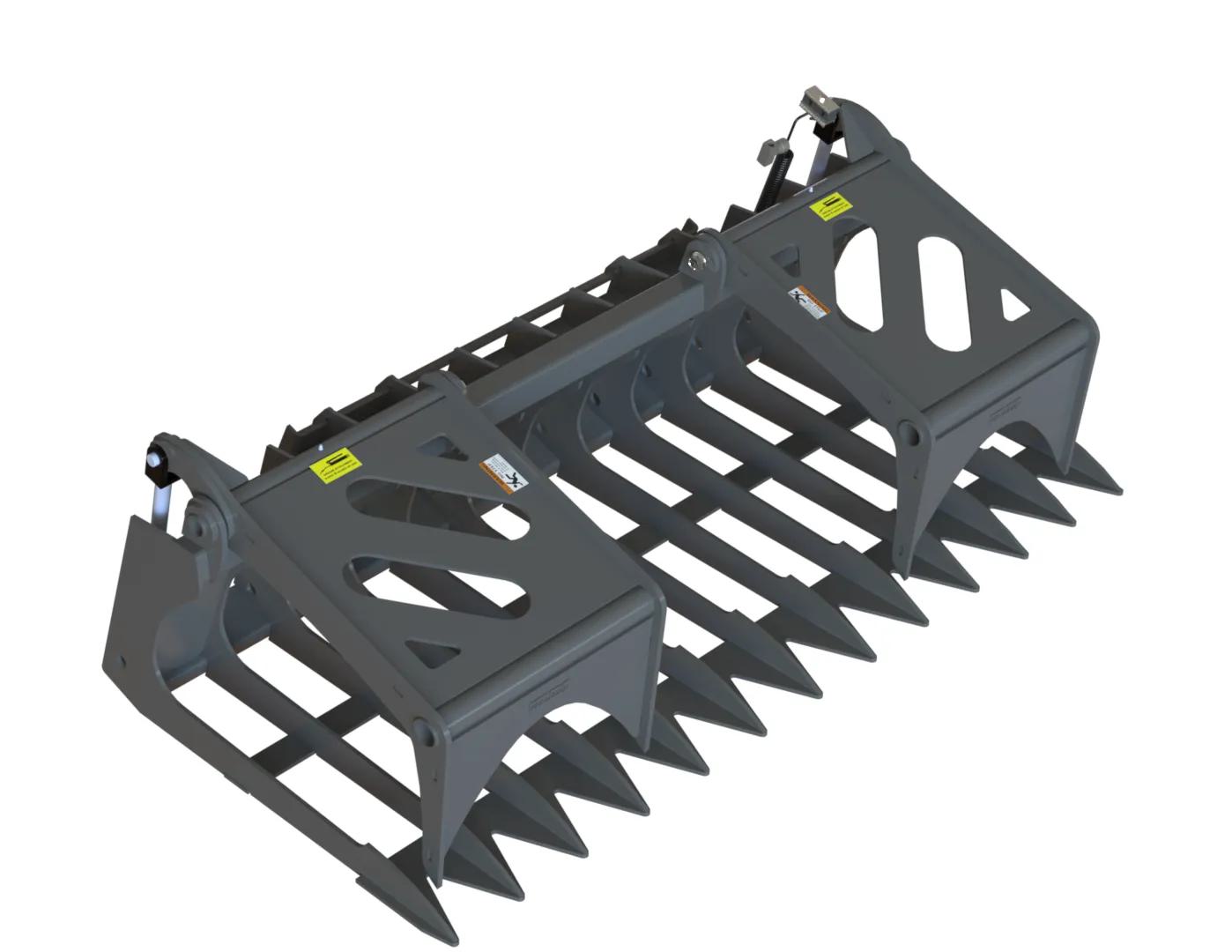70014514 | 78" Medium Duty Grapple w/ hoses & couplers