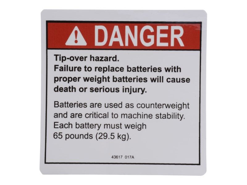 70040469 | TIP-OVER BATTERY