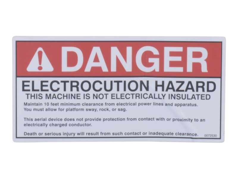 70040521 | DECAL DNGR ELEC HAZARD