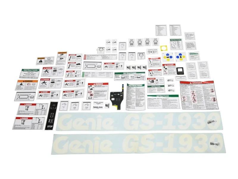 70041480 | DECAL KIT,1930 COMP,WRD,ANSI