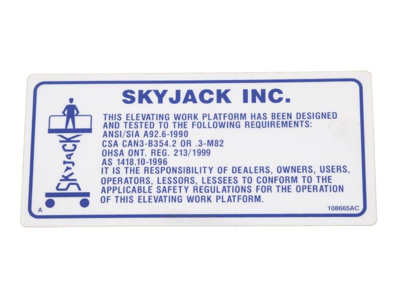 70041517 | DECAL, OLD STANDARDS