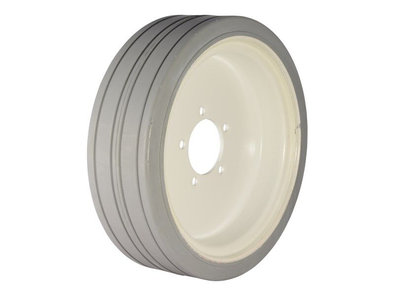 70041945 | Non-Marking Gray Wheel and Tire Assembly, 16 X 5 X 12 rim to fit Skyjack Machines