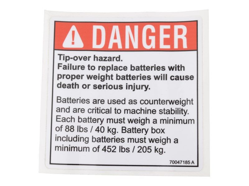 70047185 | DECAL,DANGER