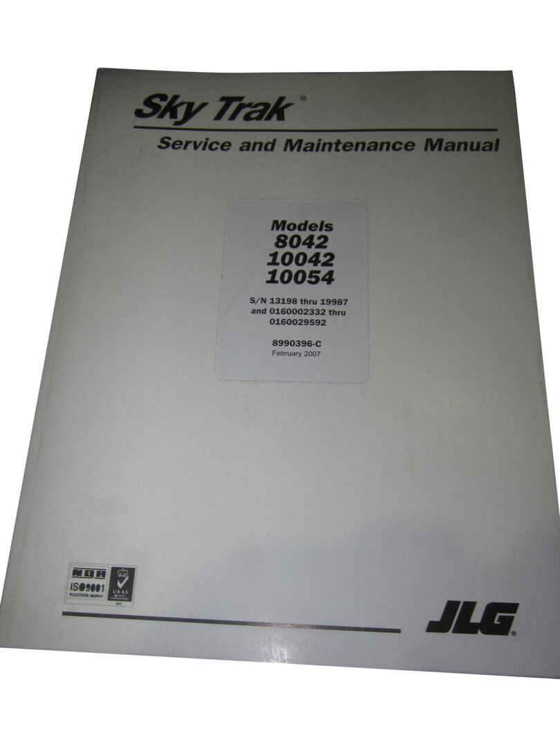 8990396 | 8042 SVC MAN BEF SN0160029592