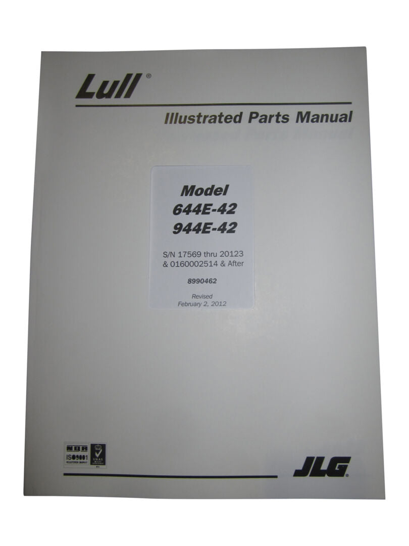 8990462 | MANUAL PARTS 644E/944E