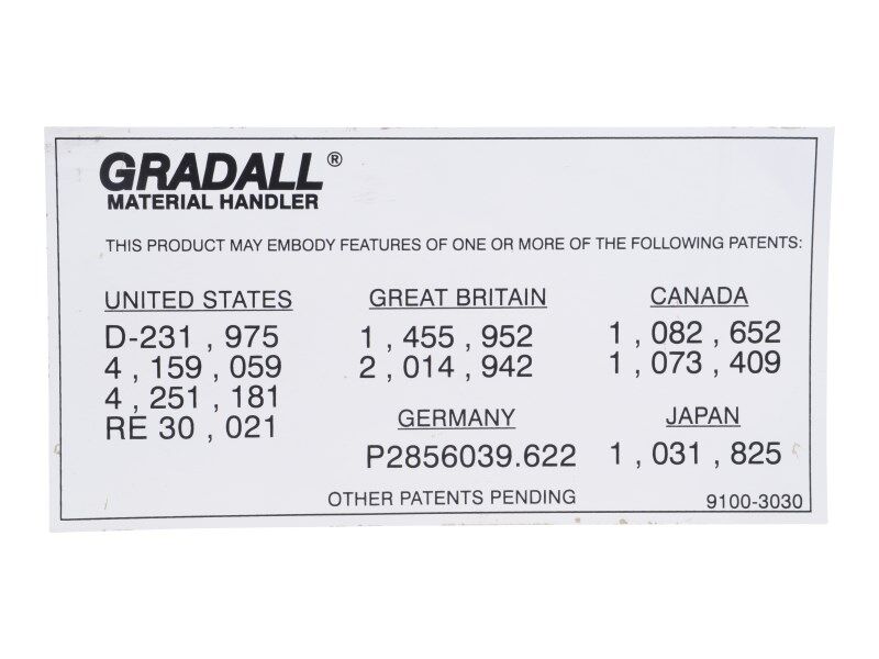 91003030 | DECAL - PATENT