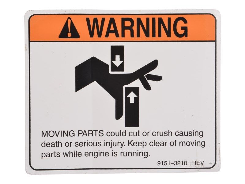 91513210 | WARNING DECAL