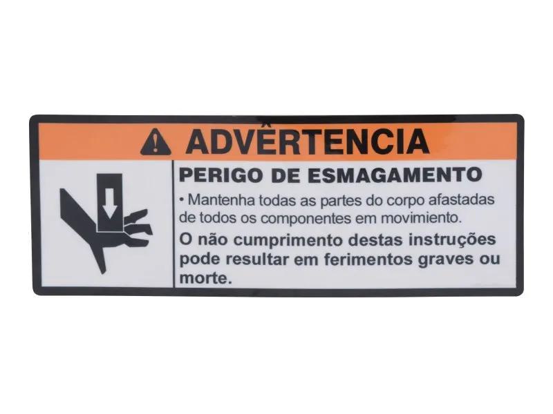 AU2152 | DECAL,HAND CRUSHING HAZARD