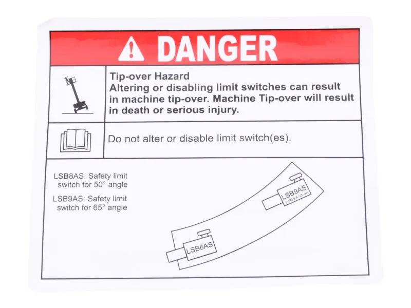 GN65187 | GN-DECAL, DO NOT ALTER