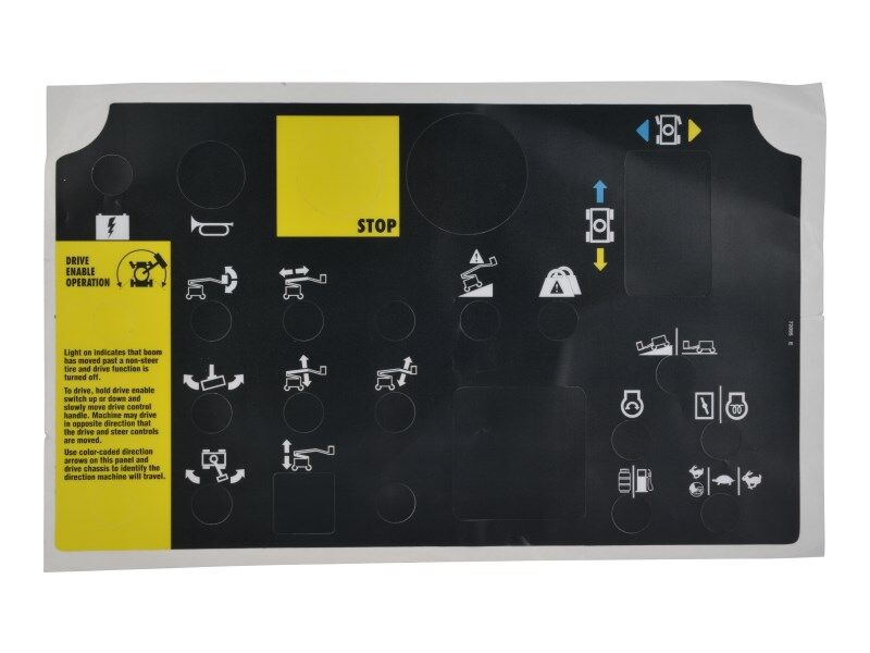 GN72095 | GN-DECAL, PLTFM CONTROL