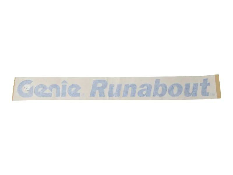 GN72184GT | DECAL, COSMETIC, GENIE, RUNABO