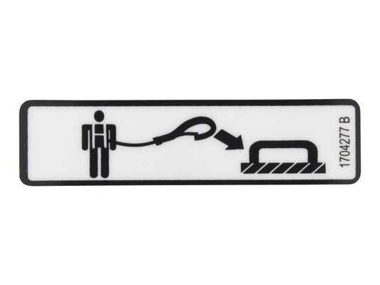 MEC41648 | JLG® Attach Lanyard Decal