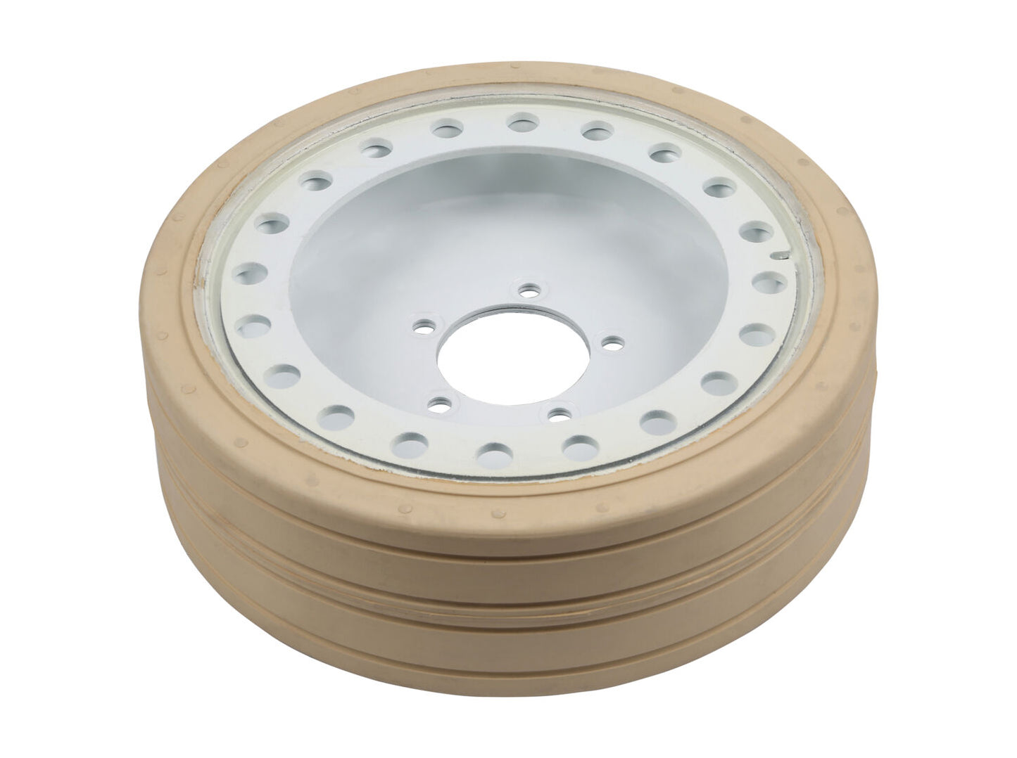 SJ125786 | 12" by 4" Non Marking Wheel and Tire Assembly to fit Skyjack Machines