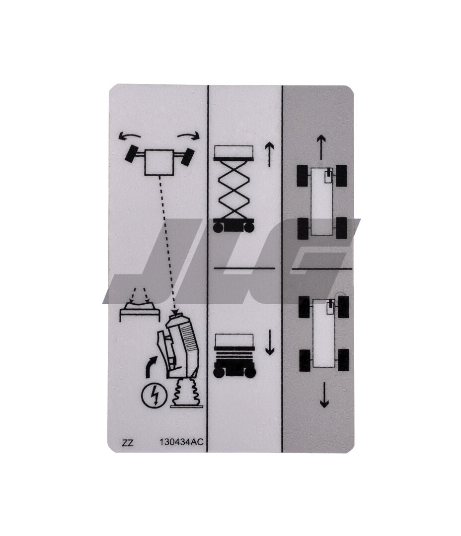 SJ130434 | SJ-DECAL, CONTROL UP/DOWN