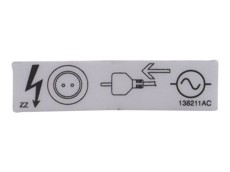 SJ138211 | SJ-DECAL, AC SUPPLY HERE